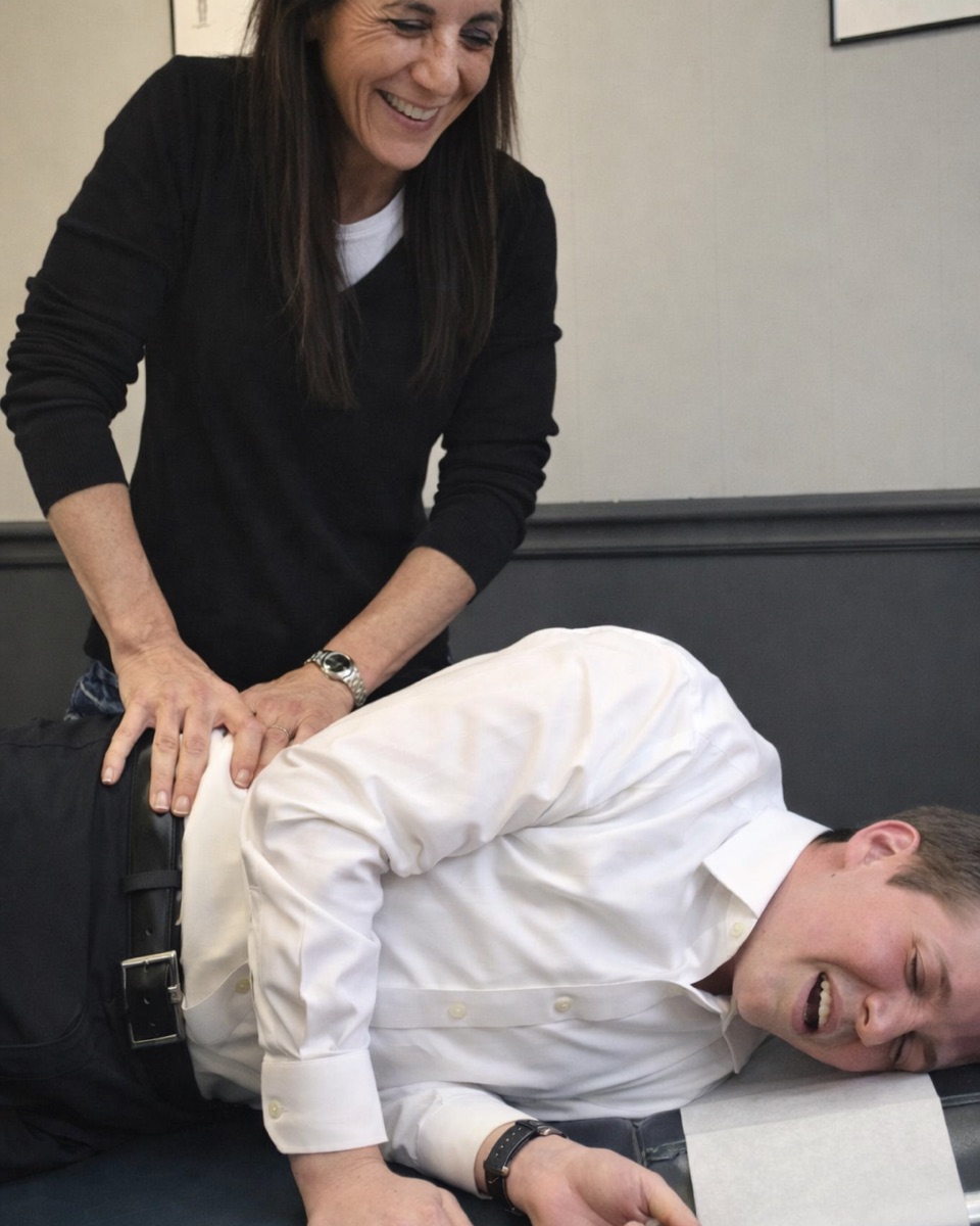 Dr. Shari Roseff at her Lakewood chiropractic office